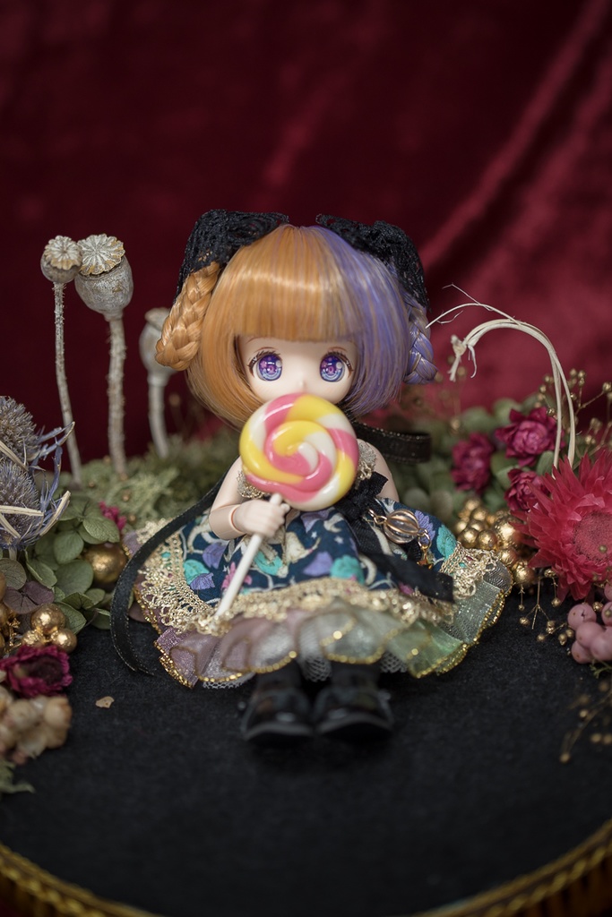 ロンロンリボン【3.5~4インチウィッグ】