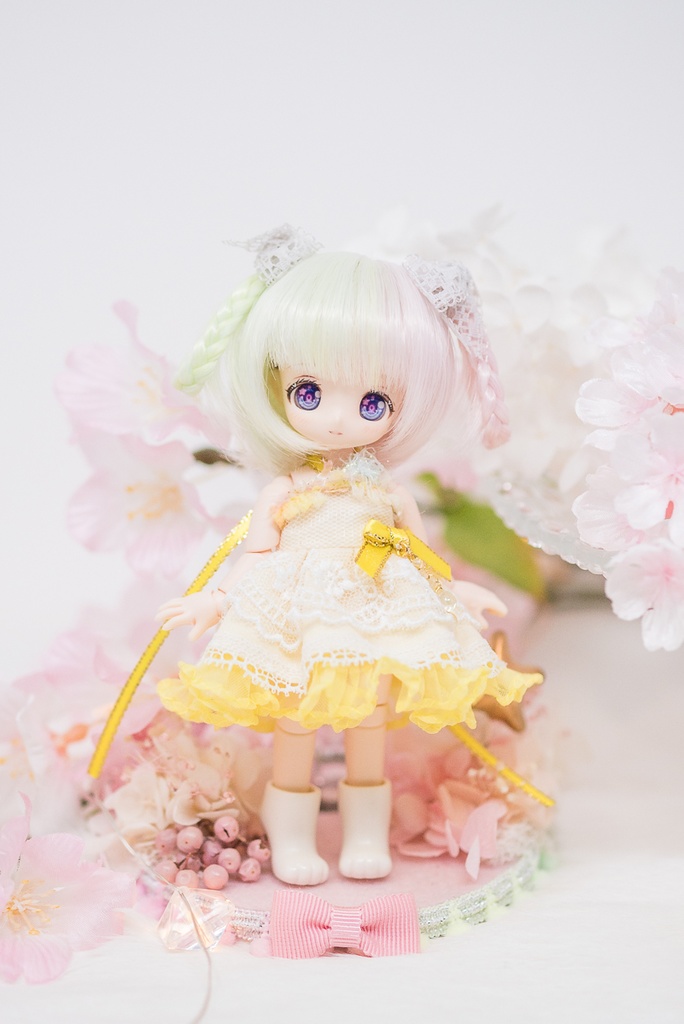 ロンロンリボン【3.5~4インチウィッグ】