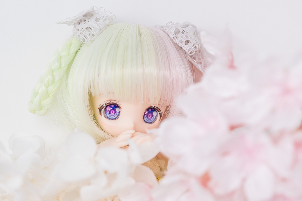 ロンロンリボン【3.5~4インチウィッグ】