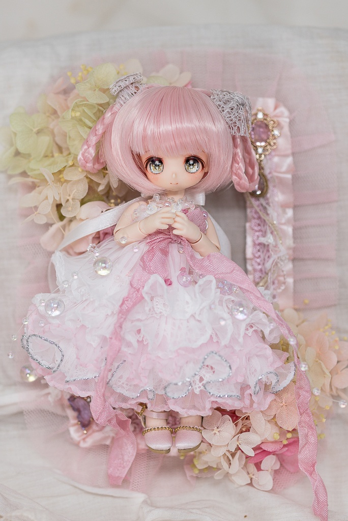 ロンロンリボン【3.5~4インチウィッグ】