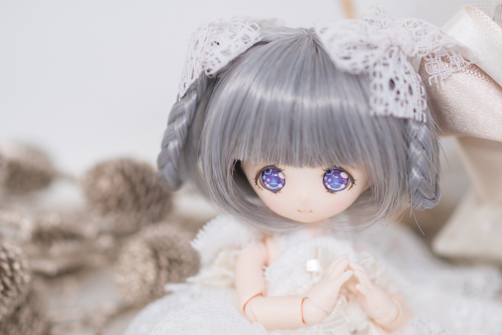 ロンロンリボン【3.5~4インチウィッグ】