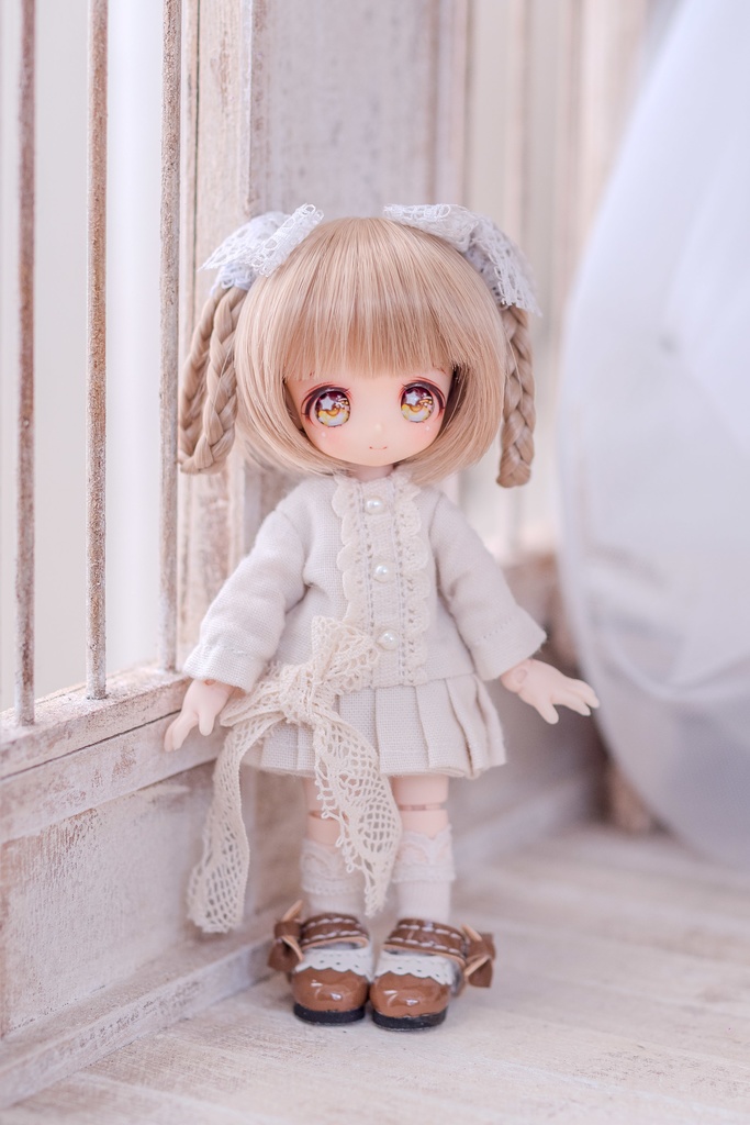 ロンロンリボン【3.5~4インチウィッグ】