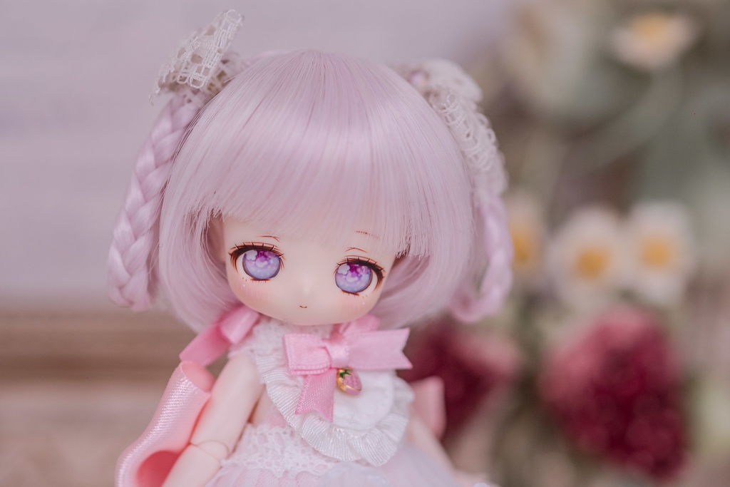 ロンロンリボン【3.5~4インチウィッグ】