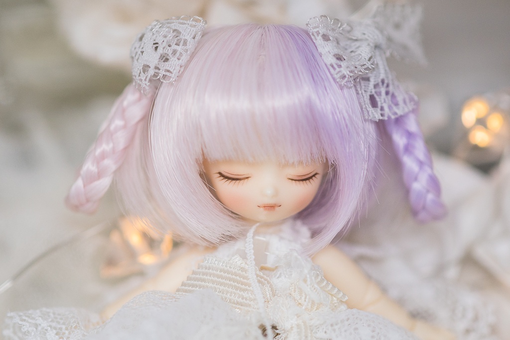 ロンロンリボン【3.5~4インチウィッグ】