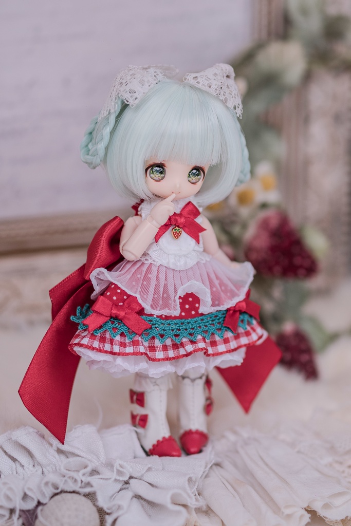 ロンロンリボン【3.5~4インチウィッグ】