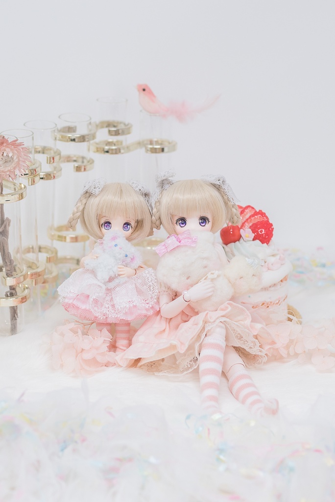 ロンロンリボン【3.5~4インチウィッグ】