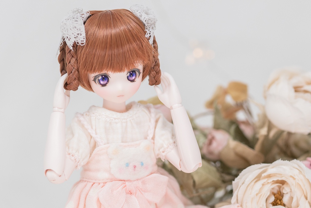 ロンロンリボン【3.5~4インチウィッグ】