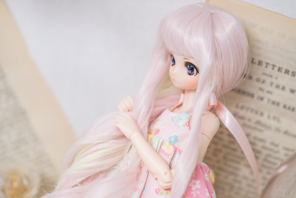 ドーリーココットロング【3.5~4インチウィッグ】