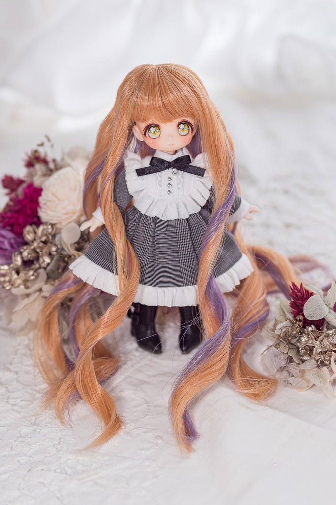 ドーリーココットロング【3.5~4インチウィッグ】