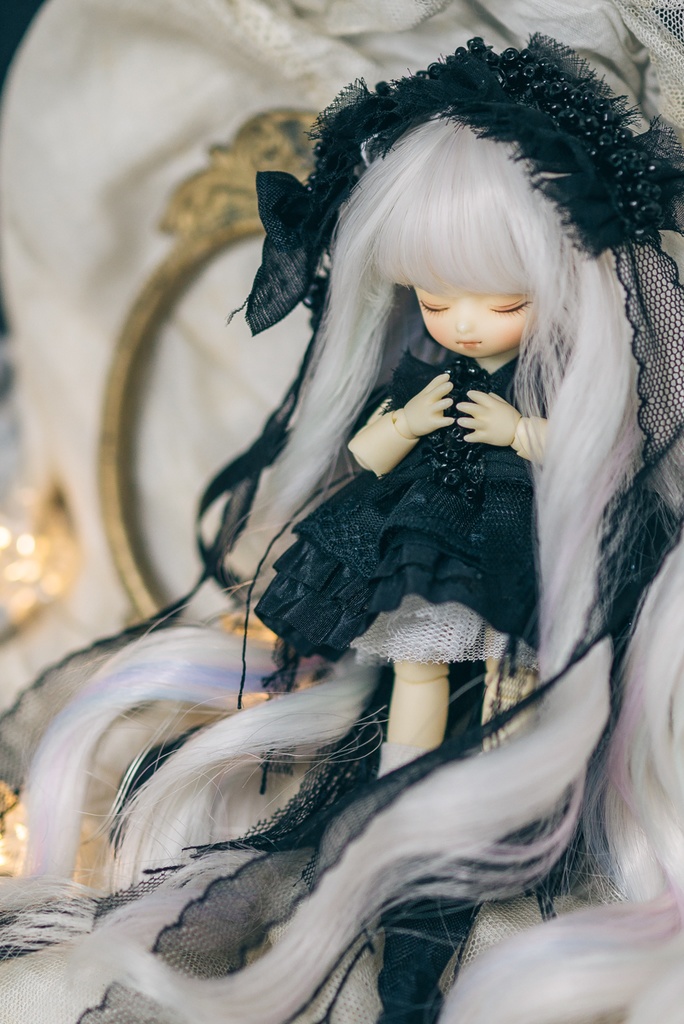 ドーリーココットロング【3.5~4インチウィッグ】