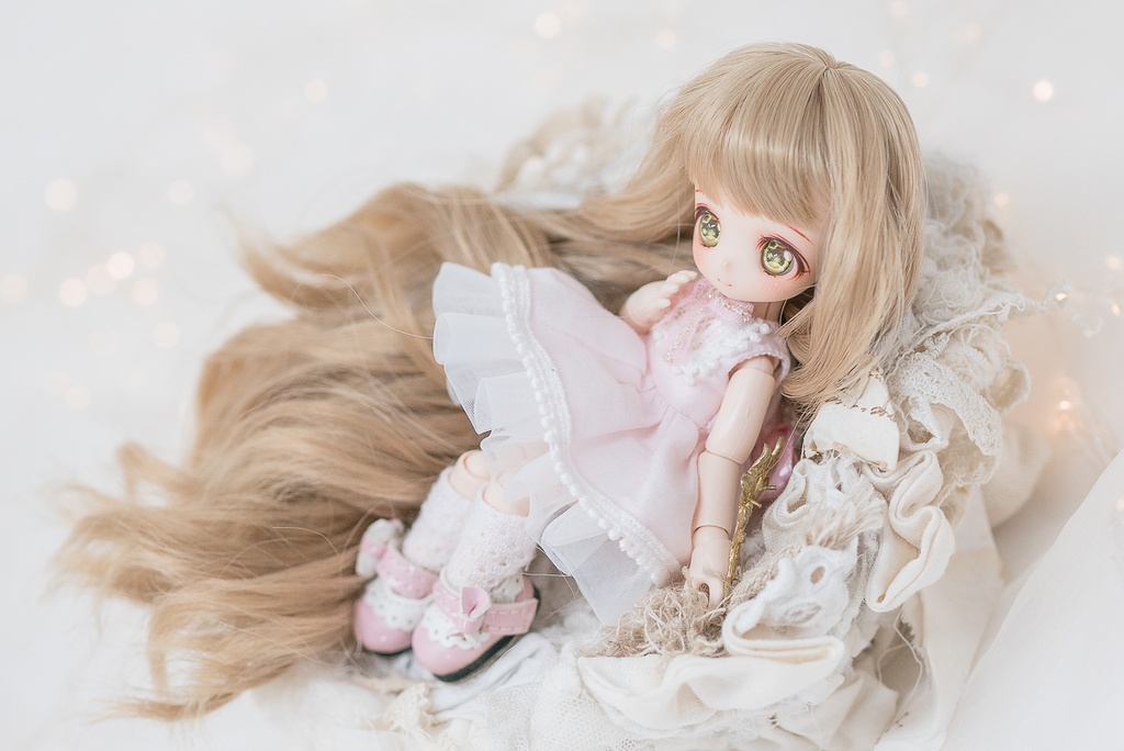 ドーリーココットロング【3.5~4インチウィッグ】