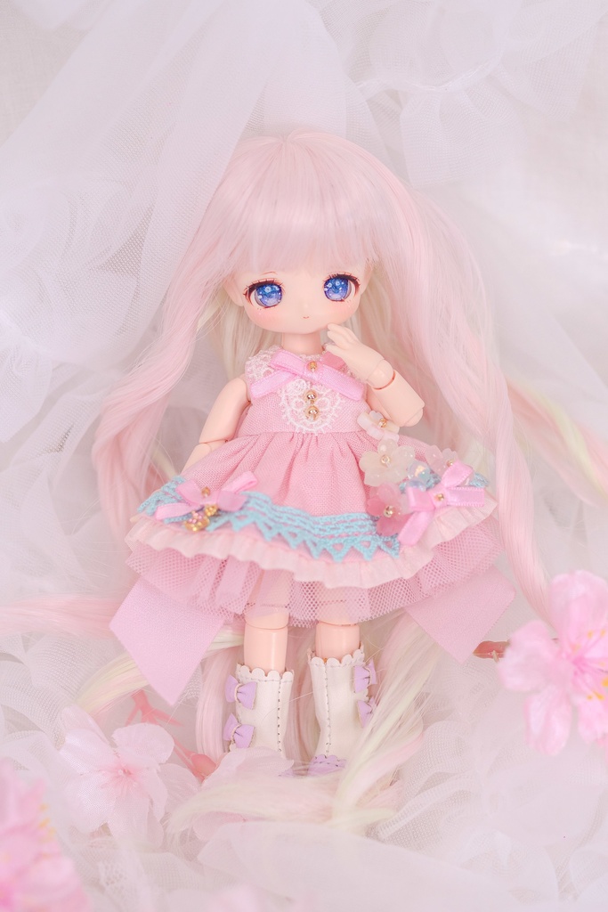 ドーリーココットロング【3.5~4インチウィッグ】