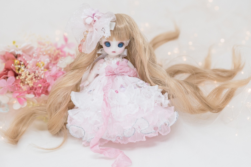 ドーリーココットロング【3.5~4インチウィッグ】