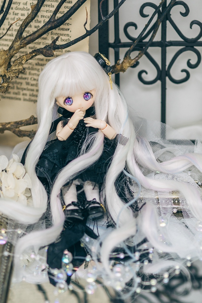 ドーリーココットロング【3.5~4インチウィッグ】