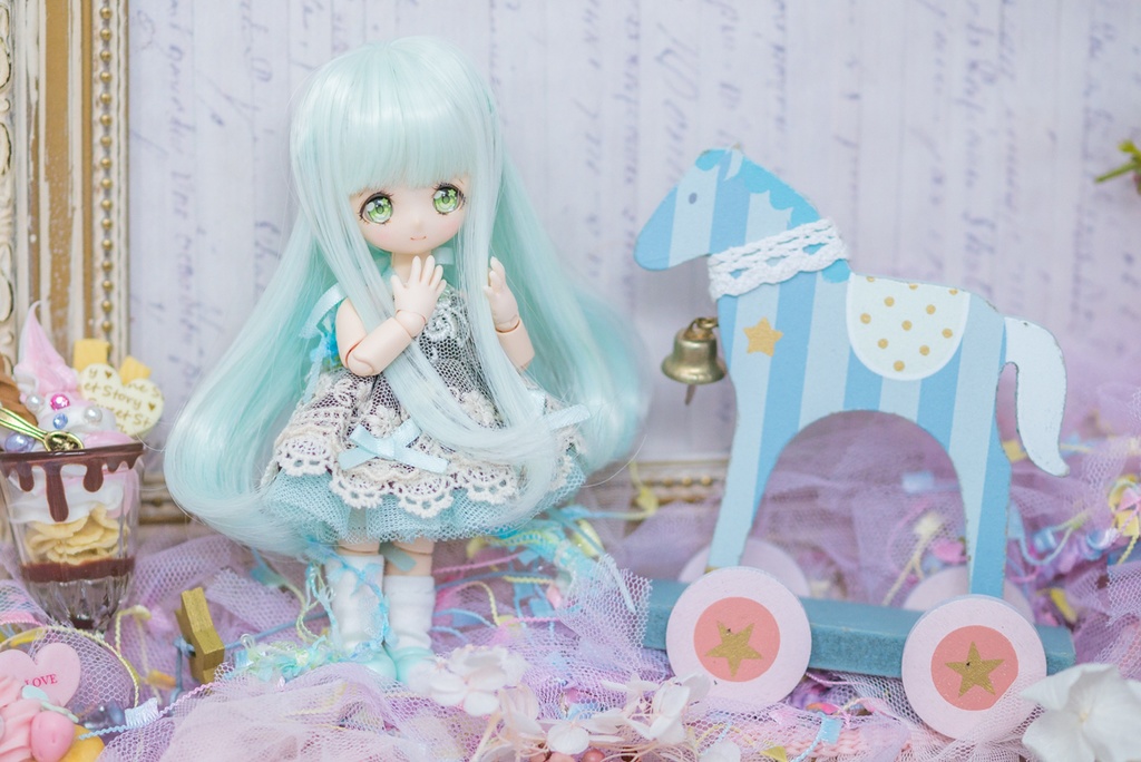 アンジェリックトリコット【3.5~4インチウィッグ】