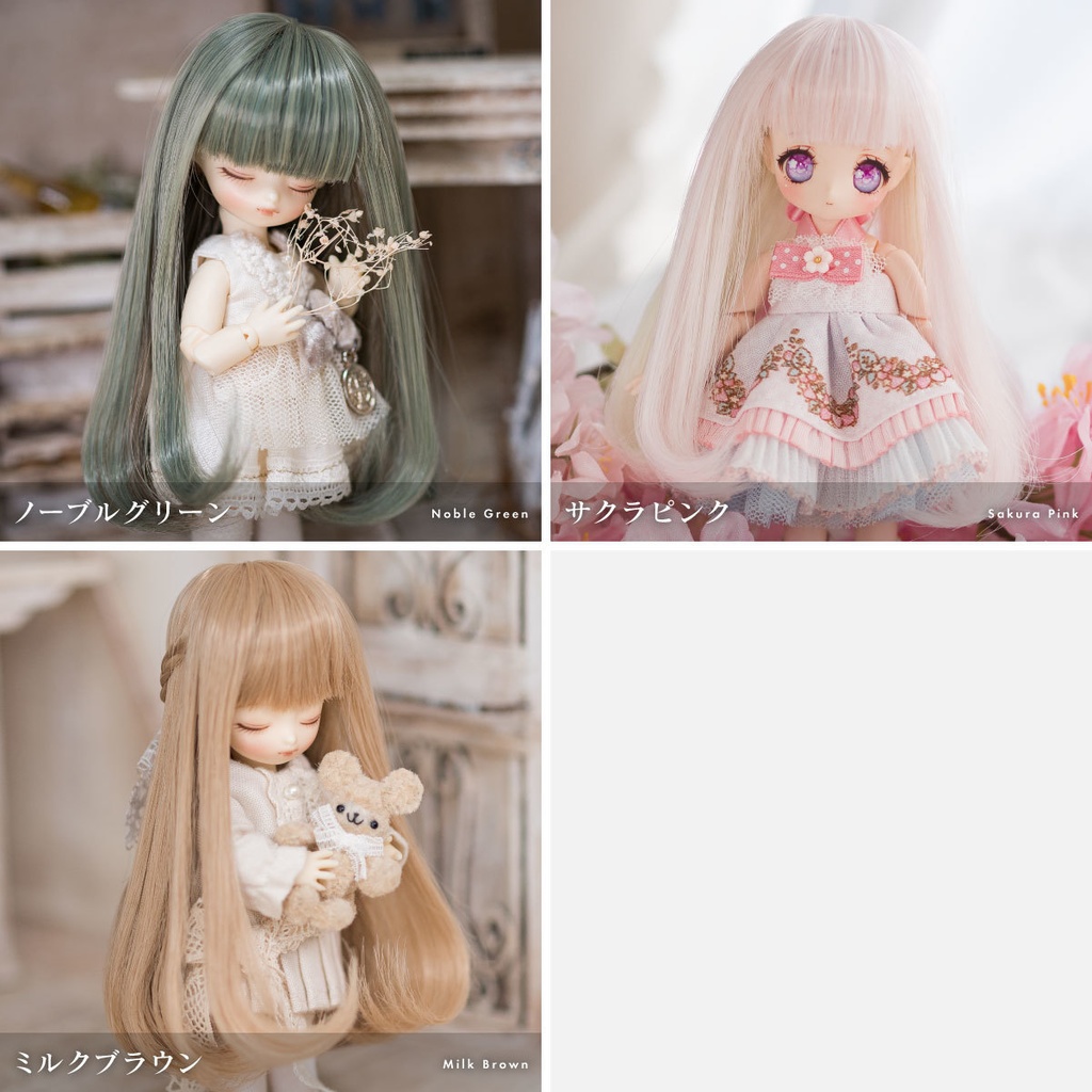 アンジェリックトリコット【3.5~4インチウィッグ】