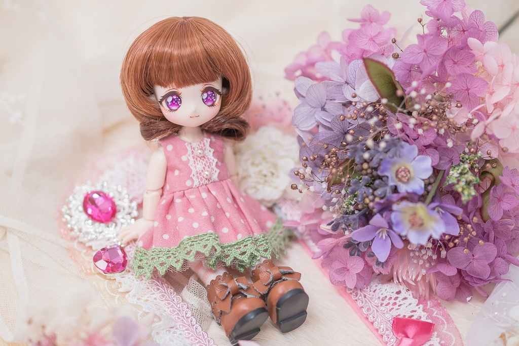 ポンポンリトル【3.5~4インチウィッグ】