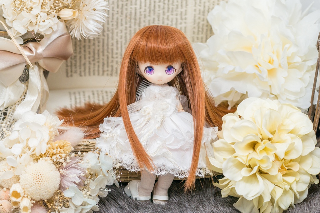 シャビートリコット【4.5~5インチウィッグ】