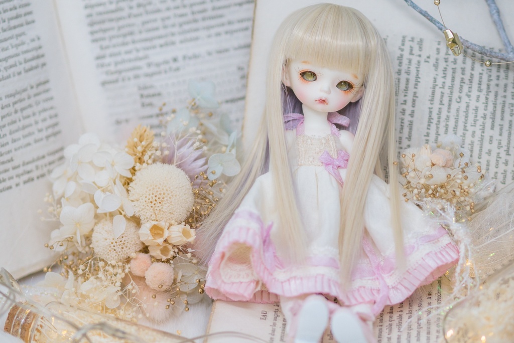 シャビートリコット【4.5~5インチウィッグ】