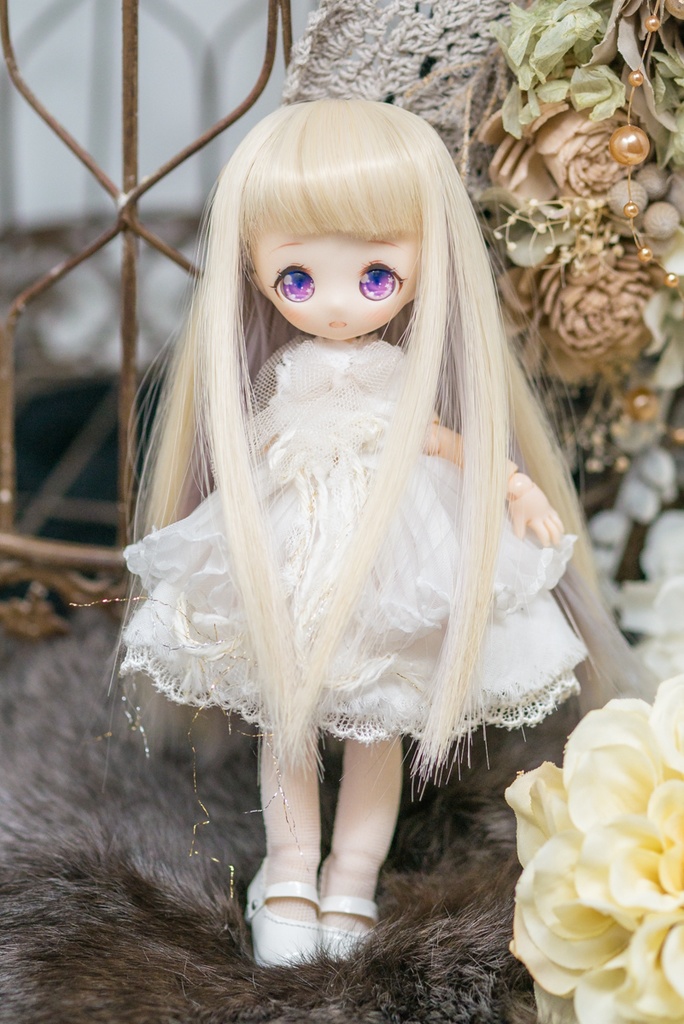 シャビートリコット【4.5~5インチウィッグ】