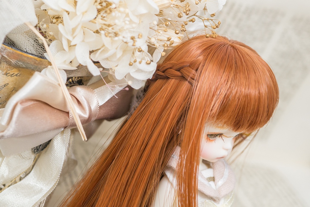 シャビートリコット【4.5~5インチウィッグ】