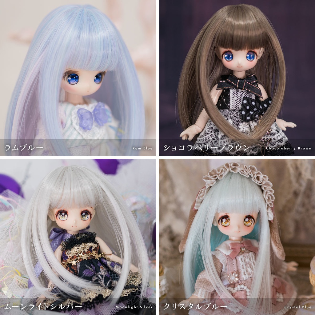 シルキーストレート【3.5~4インチウィッグ】