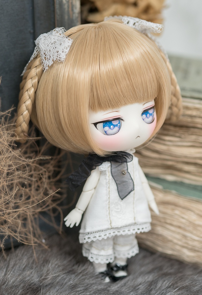 ロンロンリボン【8インチウィッグ】