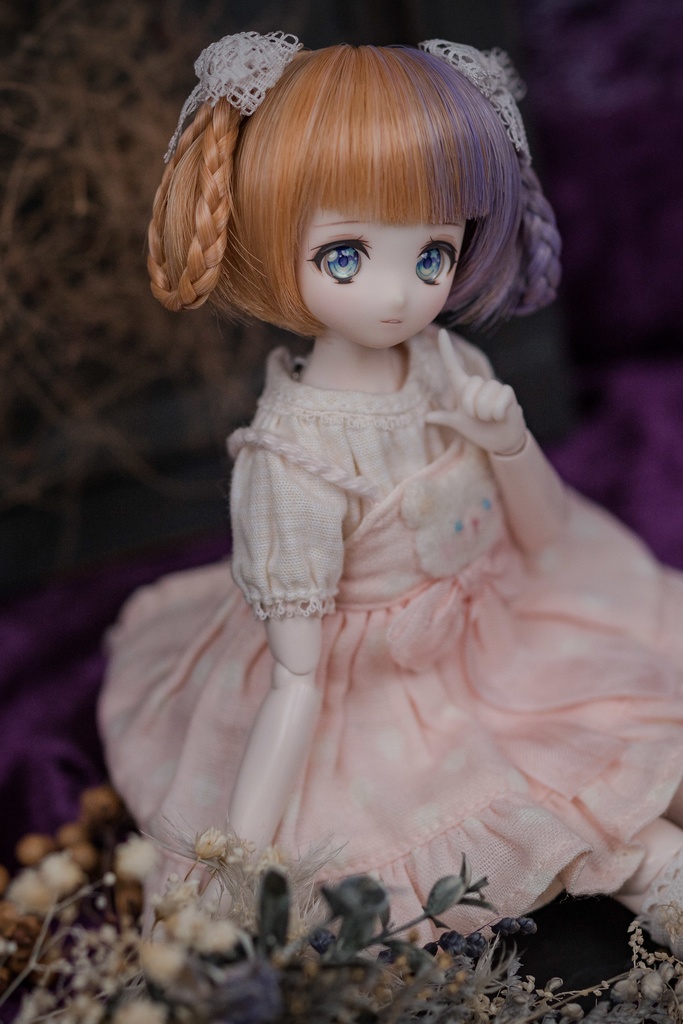 ロンロンリボン【4.5インチウィッグ】