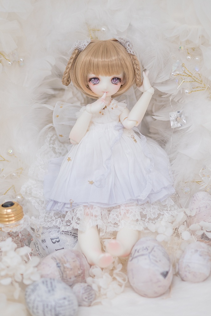 ロンロンリボン【5.5~6インチウィッグ】