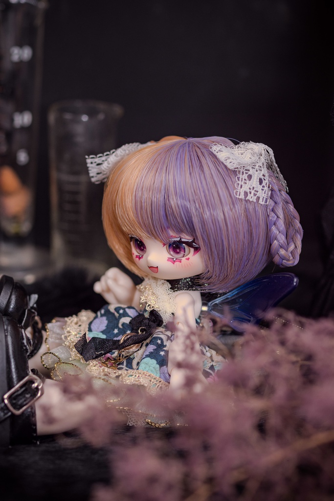 ロンロンリボン【5.5~6インチウィッグ】