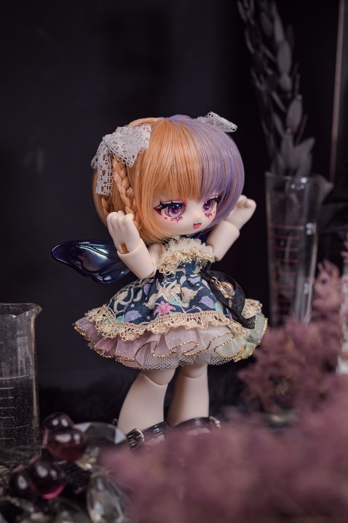 ロンロンリボン【5.5~6インチウィッグ】