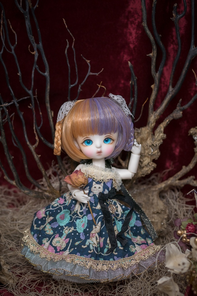 ロンロンリボン【5.5~6インチウィッグ】