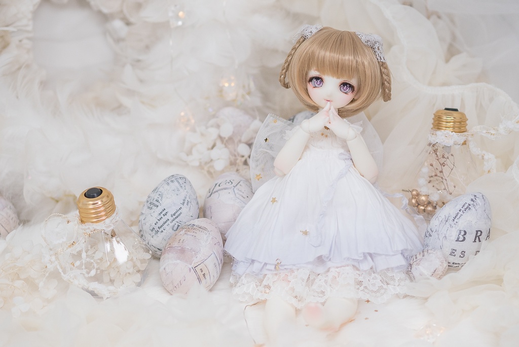 ロンロンリボン【5.5~6インチウィッグ】