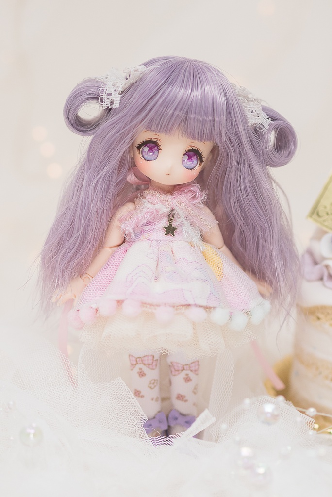 ポンポンパフィ【3.5~4インチウィッグ】