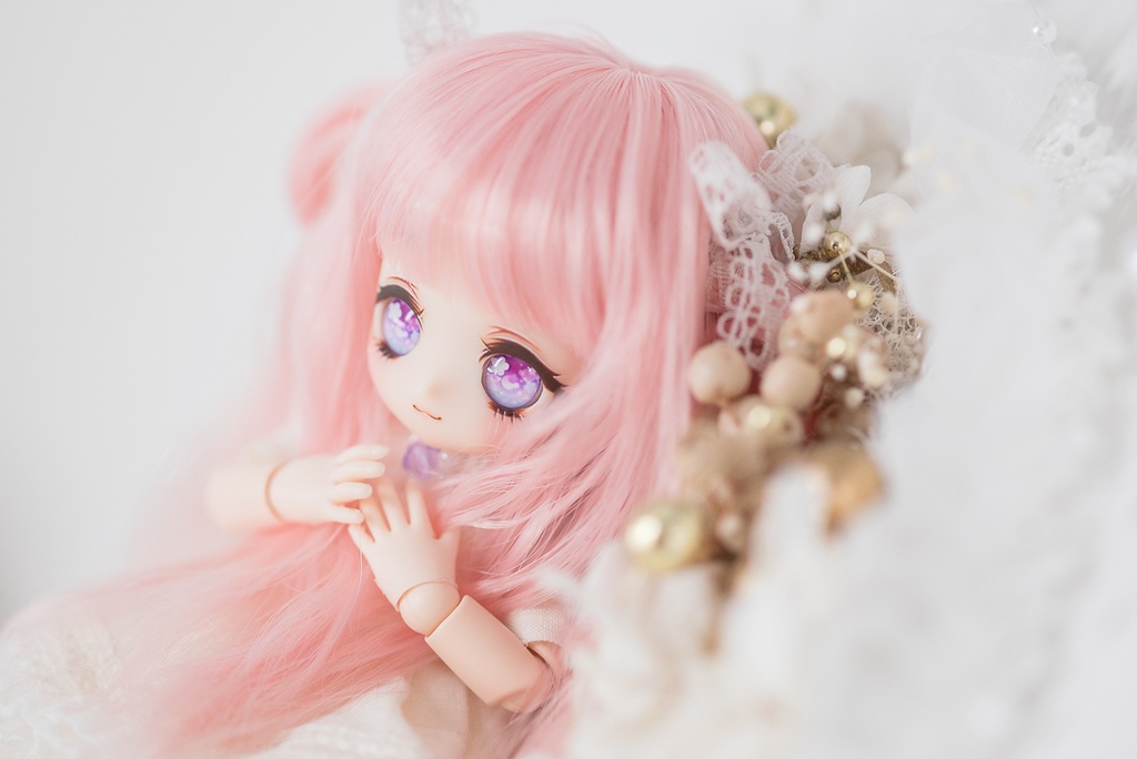 ポンポンパフィ【3.5~4インチウィッグ】