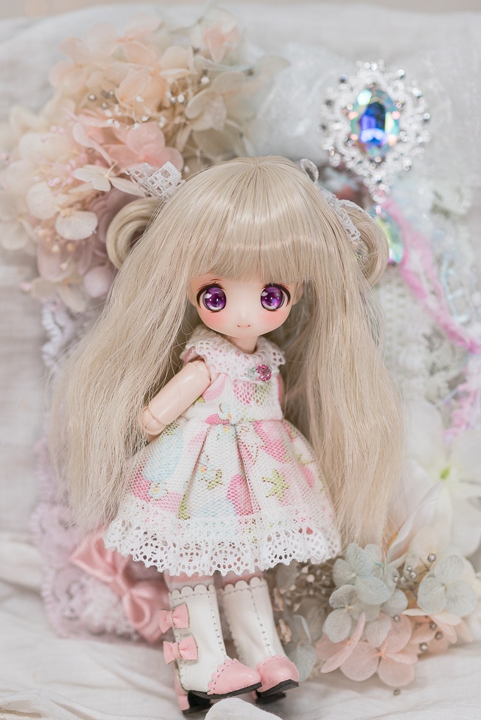 ポンポンパフィ【3.5~4インチウィッグ】