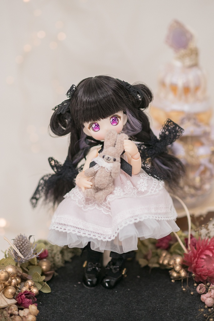 ポンポンパフィ【3.5~4インチウィッグ】