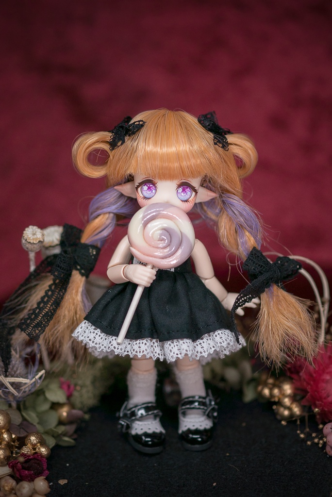 ポンポンパフィ【3.5~4インチウィッグ】