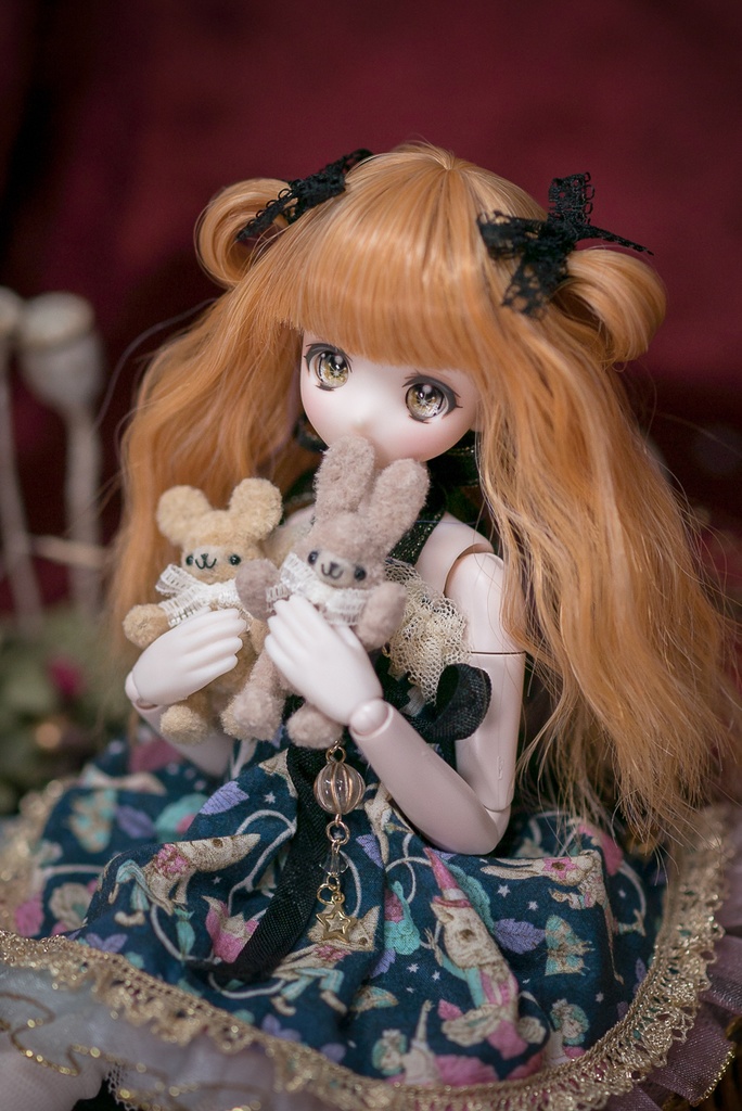 ポンポンパフィ【3.5~4インチウィッグ】