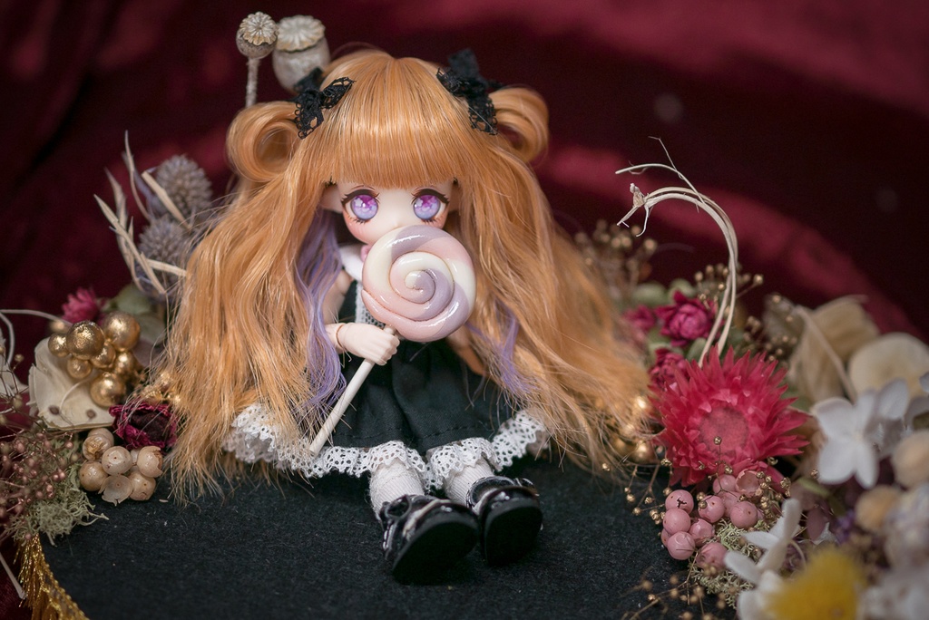 ポンポンパフィ【3.5~4インチウィッグ】