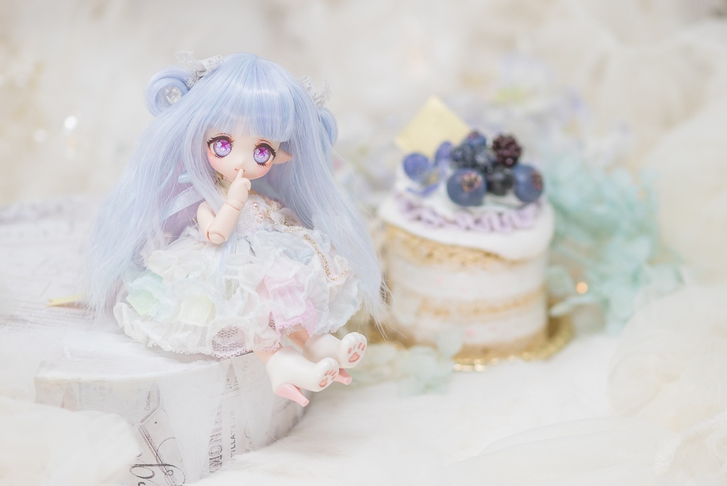 ポンポンパフィ【3.5~4インチウィッグ】