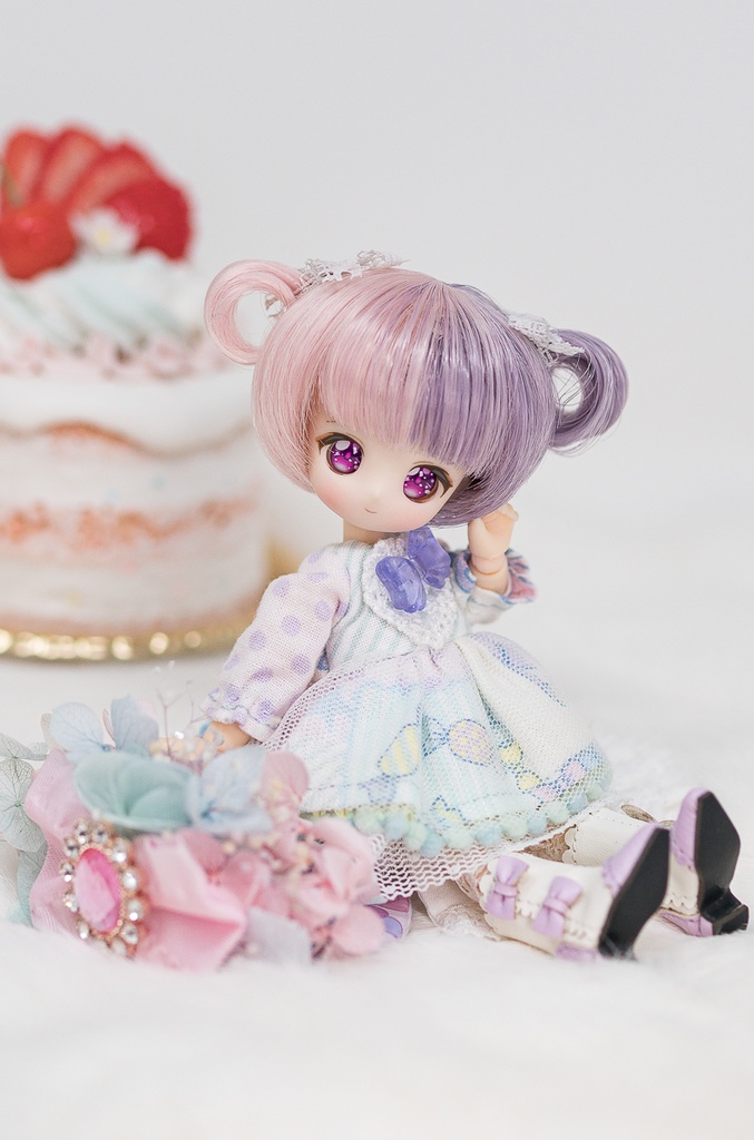 ポンポンリトルシープ【3.5~4インチウィッグ】