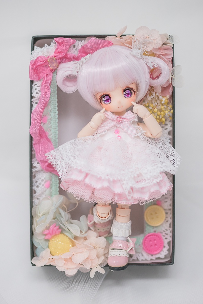 ポンポンリトルシープ【3.5~4インチウィッグ】