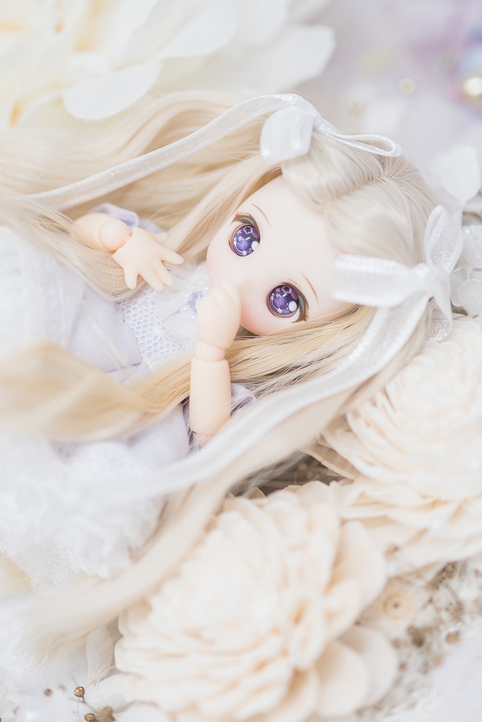 コットンエクロール【3.5〜4インチウィッグ】