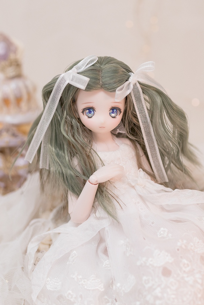 コットンエクロール【3.5〜4インチウィッグ】