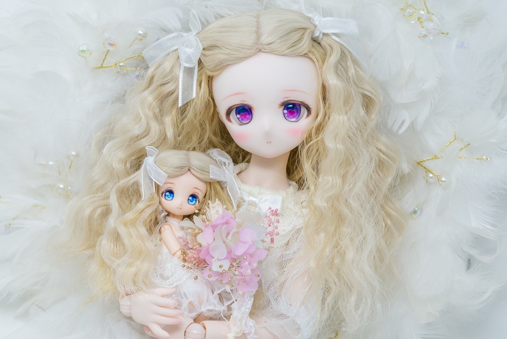 コットンエクロール【3.5〜4インチウィッグ】