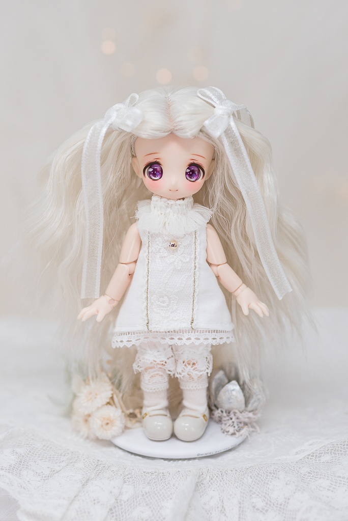 コットンエクロール【3.5〜4インチウィッグ】