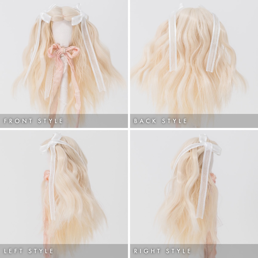 コットンエクロール【3.5〜4インチウィッグ】