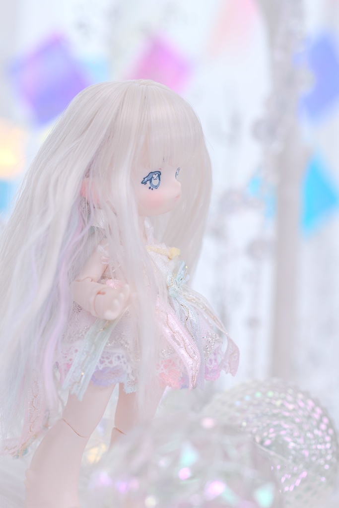 コットンパフィ【4.5~5インチウィッグ】