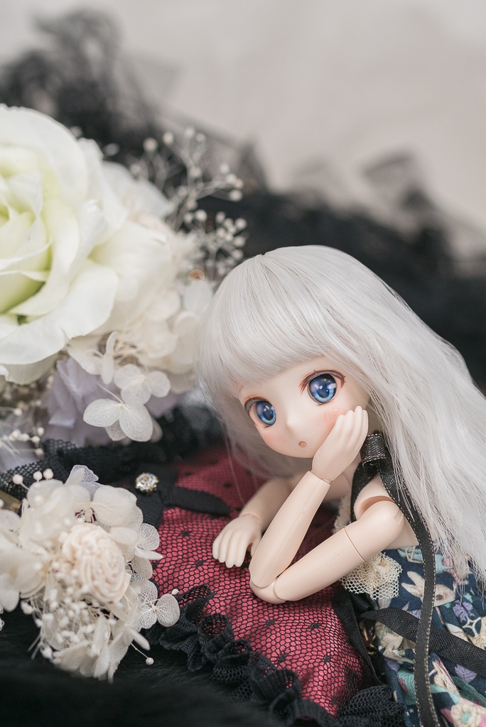 コットンパフィ【4.5~5インチウィッグ】